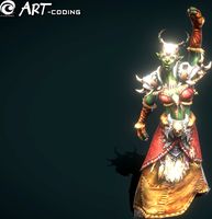 Orc Female Shaman [Fantasy]