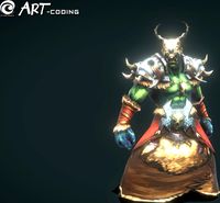 Orc Male Shaman [Fantasy]