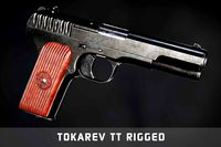 Tokarev TT Soviet Pistol Rigged