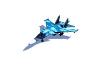 SU-34 Fullback Jet Fighter Aircraft