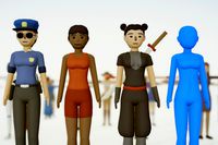 Hyper-Casual Characters Professions (Male/Female)