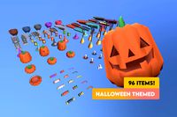 96 Halloween themed items