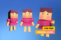 Squared Characters - Free Sample