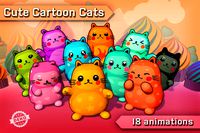 Cute Cartoon Cats