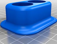 22mm tank holder by ArchitectMaker