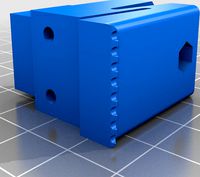 Clamp for installing the panel on the window frame. by daimonds