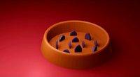 Slowfeeder Bowl for Cats and Dogs by andac