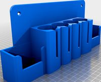 Electric Toothbrush Wall Mount - 2 Size by TekDad