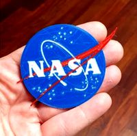 NASA BADGE Multicolor by jw27