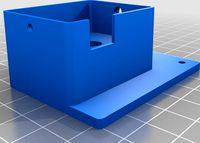 CR6-SE filament runout sensor adapter for BMG Clone Extruder by schirrm