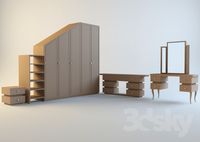 Author's furniture for bedrooms in the Villa.