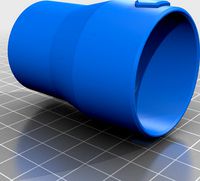 BOSCH GTS 635-216 ("click & clean") to 35mm vacuum adaptor by sebixvi