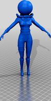 nuka cola space girl - tm - lp by jimjimjimmyjim