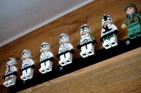 Minifigure Wall mount: LEGO® compatible  by Hansguenter345