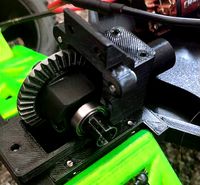Front Rear Diff Assy Open RC Truggy by simik191