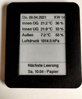 4,2" Epaper Display Gehäuse für Homematic ASKSIN++ by Anaximelis