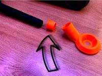 34 mm to 31 mm vacum hose adapter by pezinek