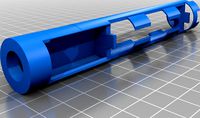 Chassis for 7/8inch blade 20cm hilt length Proffieboard by herrygallery