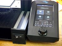 Power switch front mount for Ender3v2 by DerPit