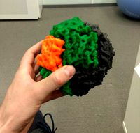 Apoferritin Protein Structure Model by mrIridium
