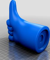 Cartoon Hand Like - 3 parts by pauloblank