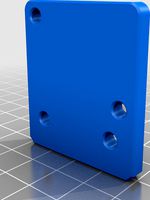 Creality Filament Runout Sensor mounting plate by MarcoFailli