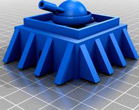 6mm epic bunker by tyrantminiatures