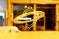 lasercut saturn by Fablab_Ideenreich