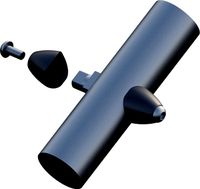 Downtube shifter boss cover by tarmik