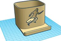 Bladerunner cell stand/cup/holder by rkxone