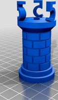 Numbered Castle Minis by dylanmandelbaum