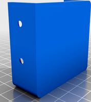 Support mural BBox - Bouygues BBox modem wall mount by nhamelin