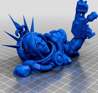 Wrecked Angry Nuns Monument by Kalavera