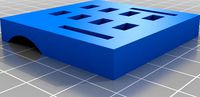 Adaptación de hoverboard para niños con discapacidad. Agarre de pie con calzo para zapatos. by manuelcorchado