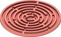 Coaster Maze by BeLittleMaker