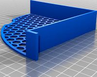 Hario V60 filter holder (02 size) honeycomb pattern by Szcz3pan1