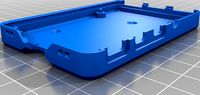 Rasbperry Pi 4 case bottom for Creality CR6-SE by Venares