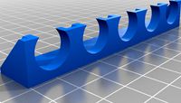 Wallmount tube holder by Bon_Vivant