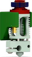 Dragon Hotend Smart Effector Adapter (and fan duct) by garyd9