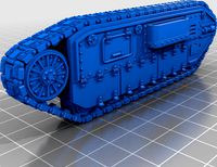 Cerberus AAA Vehicle and Lindwurm Artillery by nfeyma