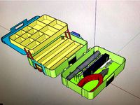 Sort-Tool Box w/ lock and release function by Rafnek1987