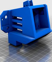 Satsana Remix of a Remix Ender 3V2 4020 fan, stock blower fan and BlTouch, by tob1ii