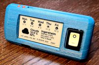 Case for TTGO T5 ESP32 epaper by MegaCadler