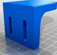 Roller blind bracket/holder by marmni