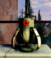 Fallout 76 Liberator Lamp  by thebluecanary
