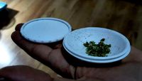 62mm mobile weed container / rolling tray by G4ZO