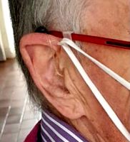 Maskholder Eyeglasses (Maskenhalter für Brille) by Deymoth