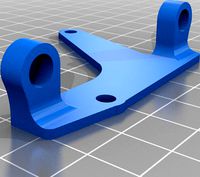 Smart Effector mounts for large fans (E3D Volcano) by james92tsi
