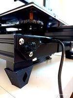 "Micro USB Fist Hanger" - Connector Protection (Ender 3 v2) by b_cfm