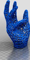 voronoi style phone stand/holder by mk3947